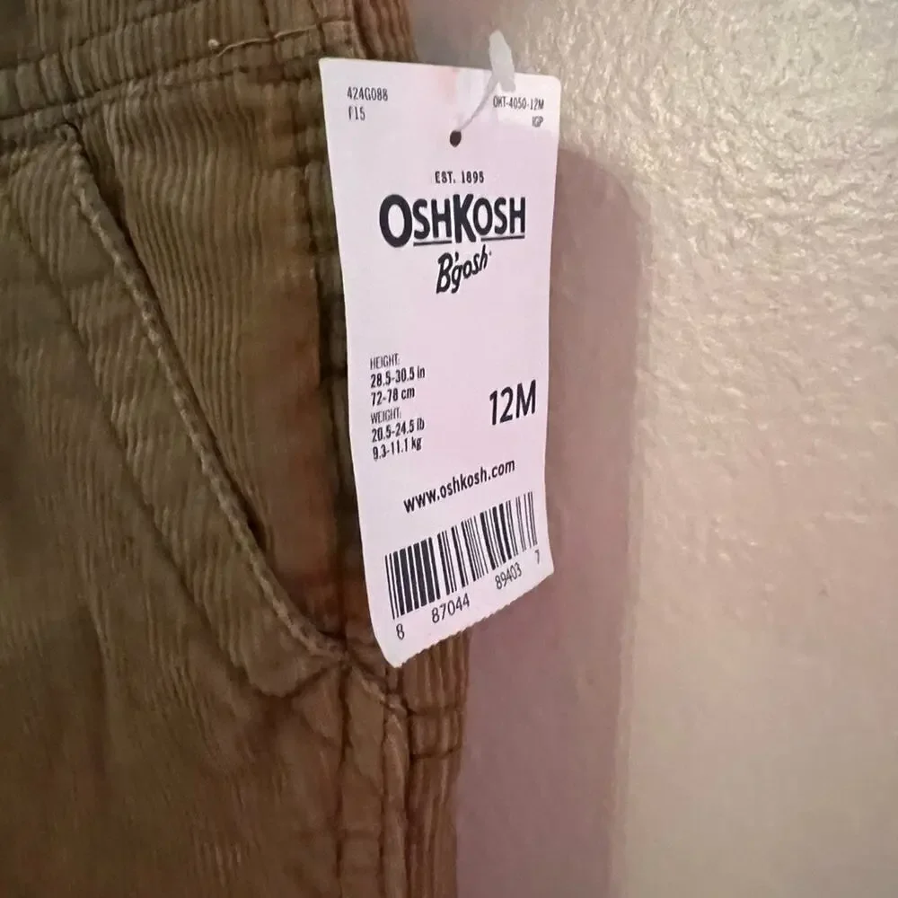 OSHKOSH BOYS LOT ALL SIZE 12 MONTHS ALL NEW WITH TAGS!